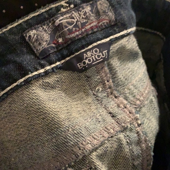 Silver Jeans Co | Aiko Bootcut Jeans Size‎ W 26/L 31 embroidered - Picture 5 of 16